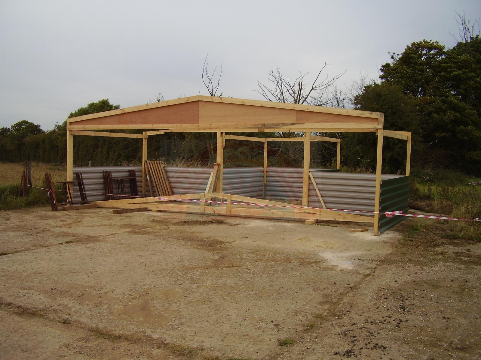 easily built mini-hangar