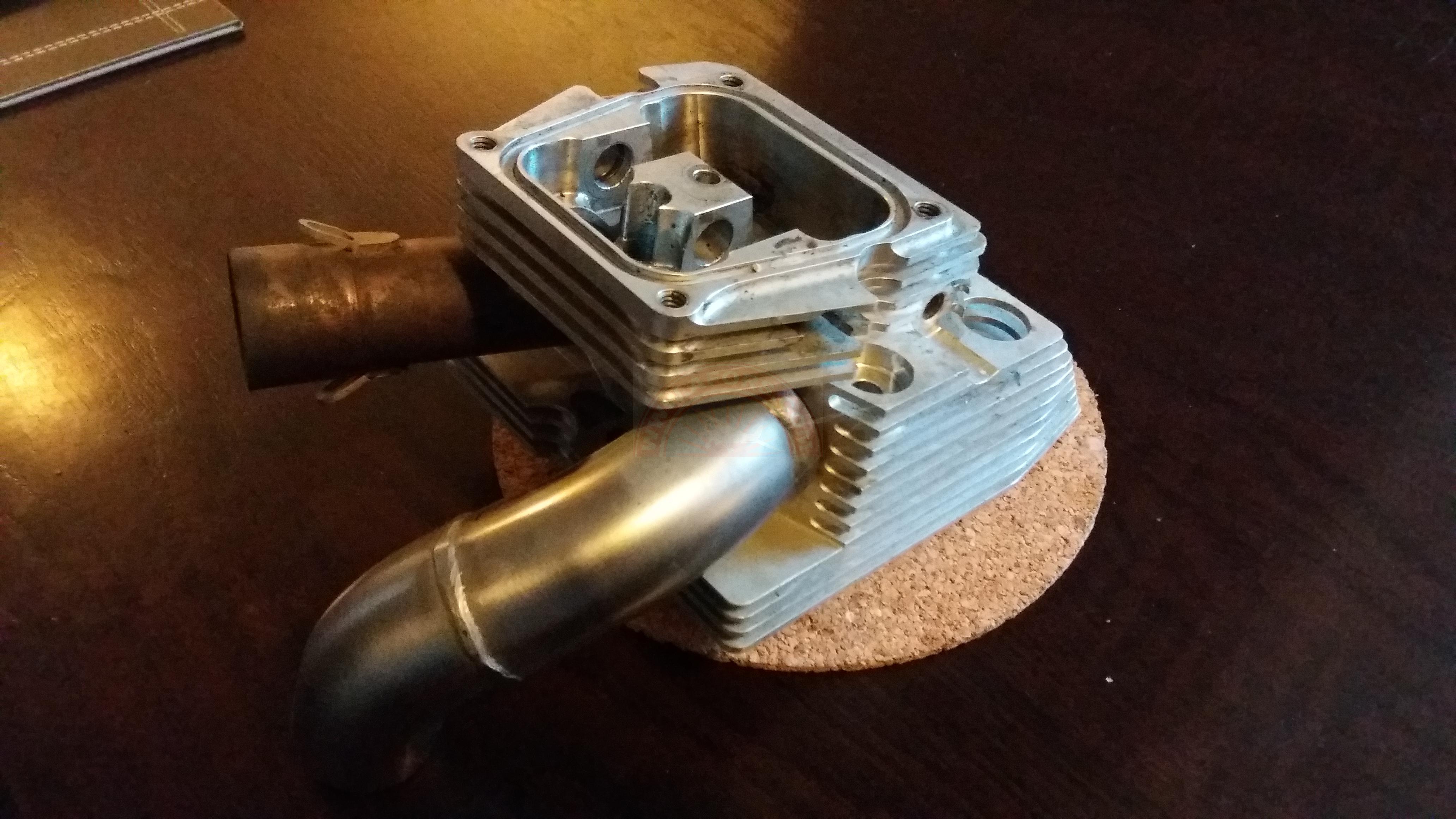 Jabiru 5100 cylinder head