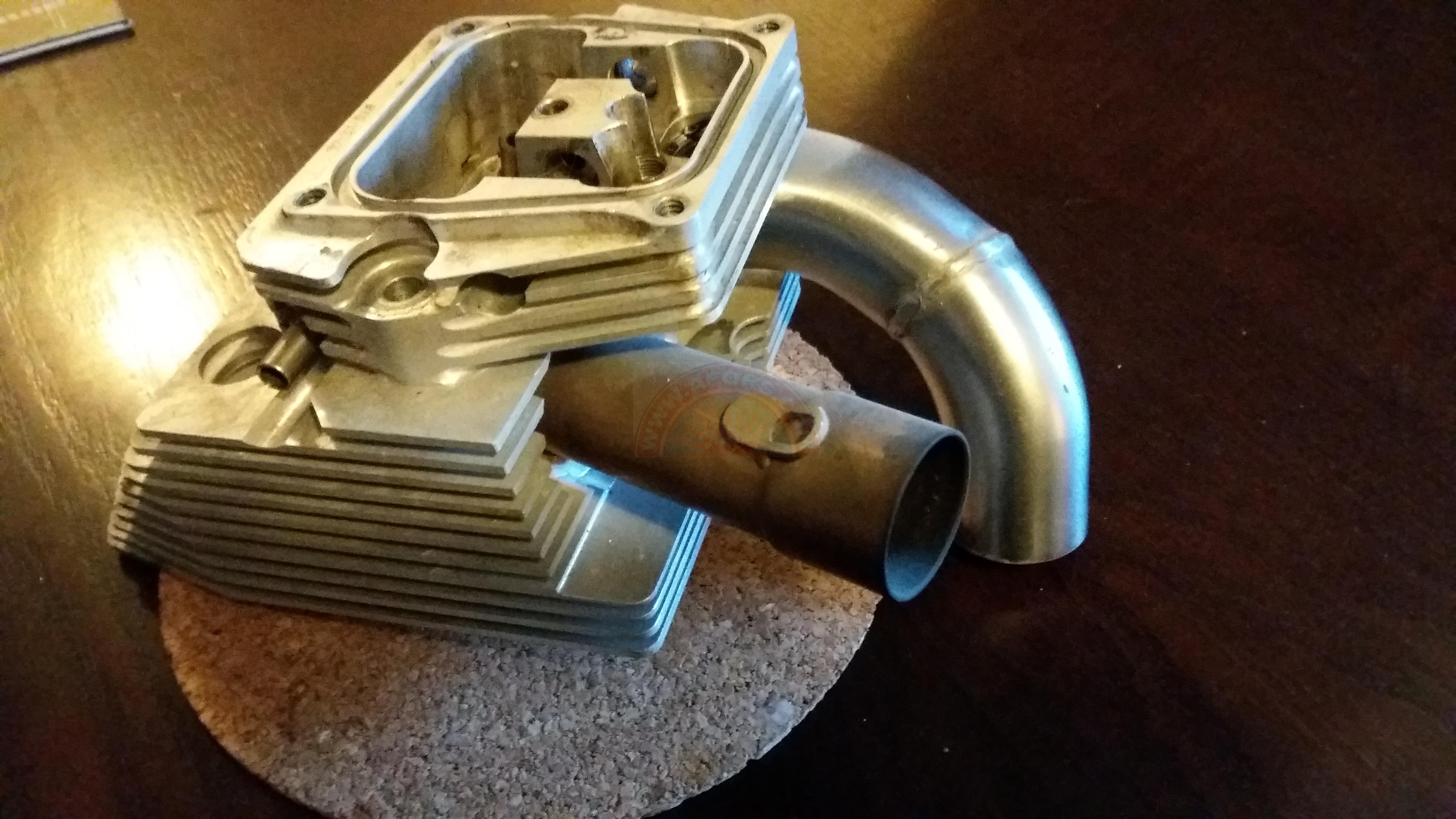 Jabiru 5100 cylinder head