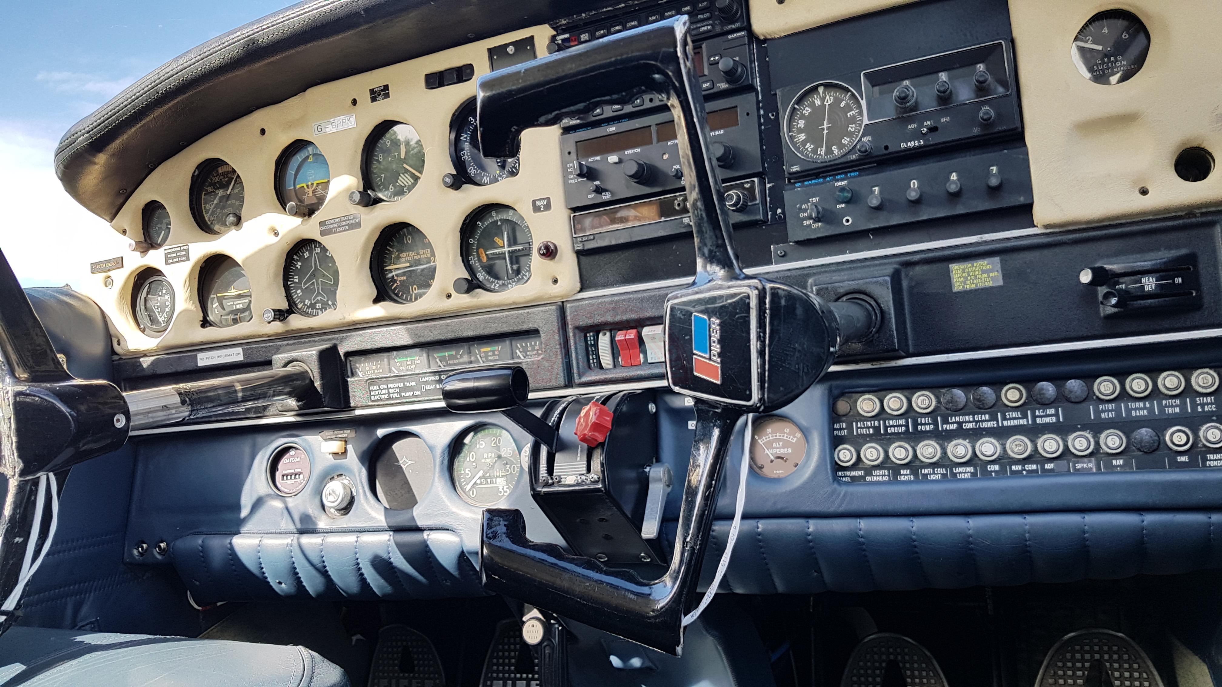 PA28 151 Piper Warrior to be sold with new annual. Leather inter