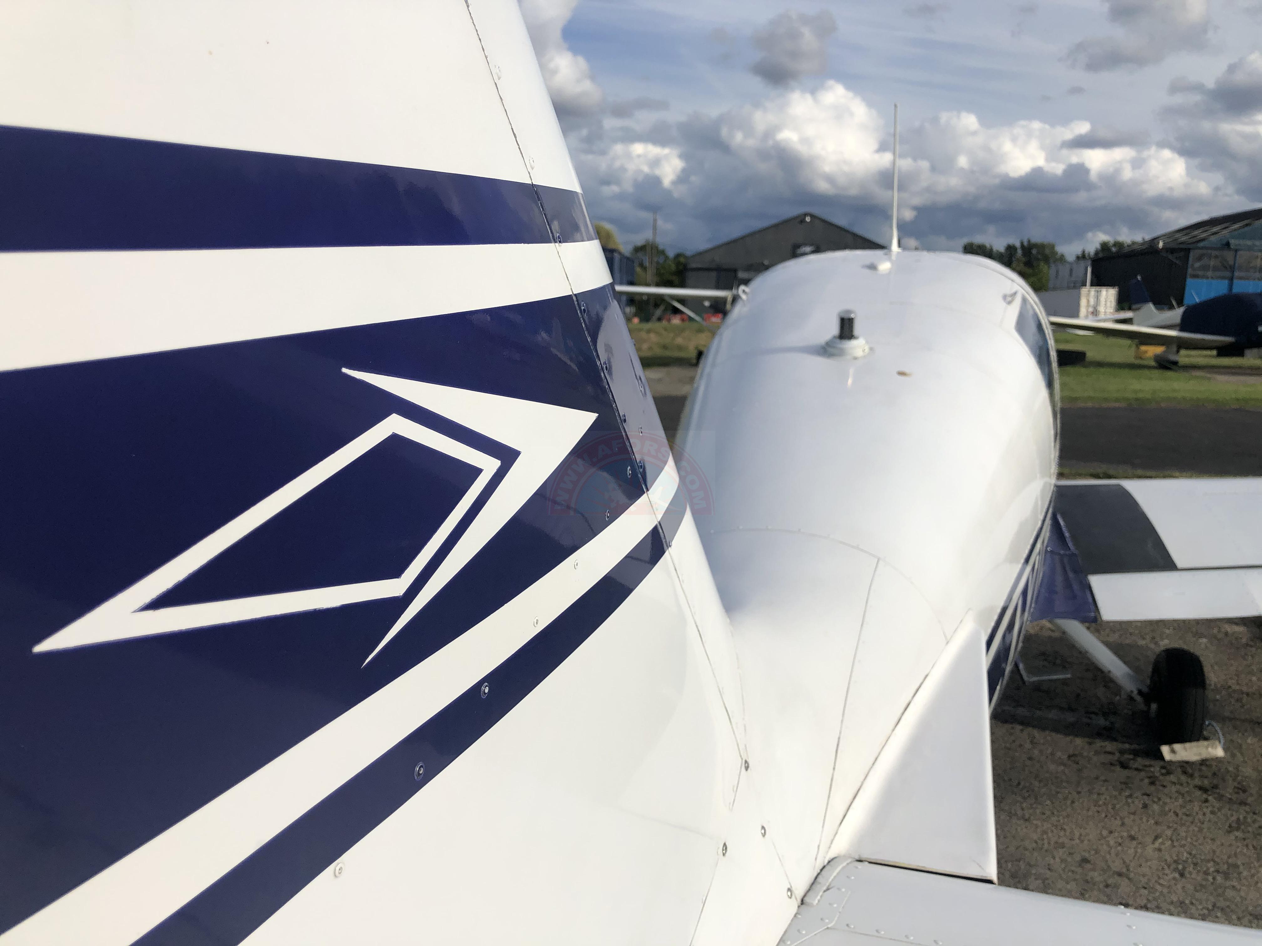 Fin and upper fuselage