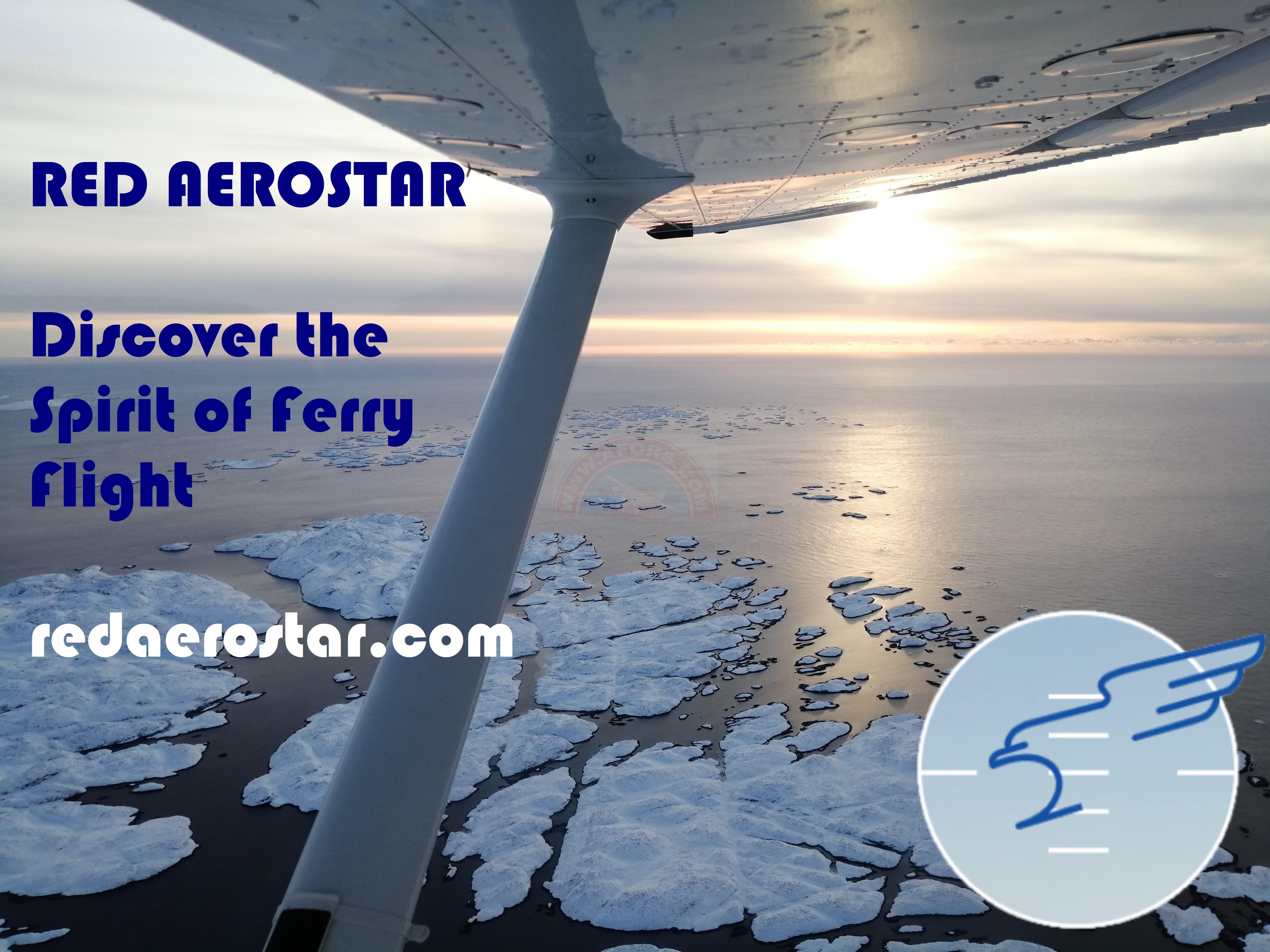 RED AEROSTAR FERRY PILOT